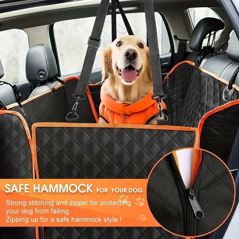 Waterproof & Scratch-Proof Dog Hammock Car Seat Cover – Protect Your Car Seats