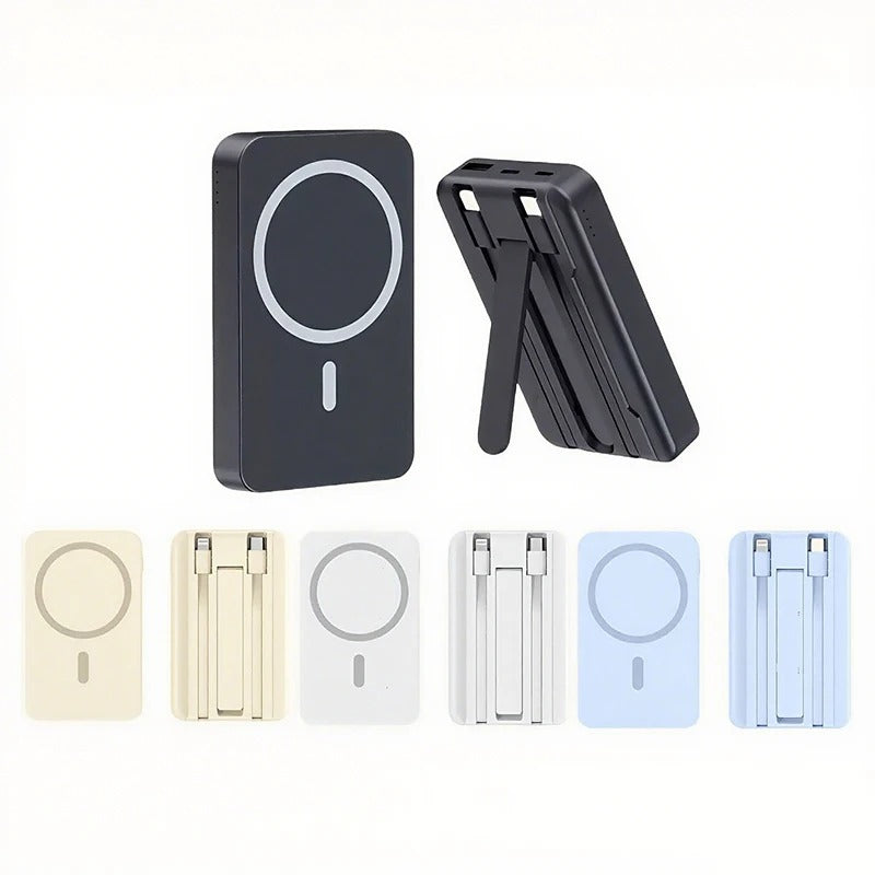 100000mAh Magnetic Wireless Power Bank | Fast Charging PD 22.5W Portable Charger for iPhone, MagSafe & Android