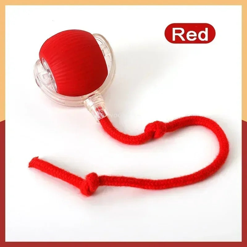 Hot Electric Dog Ball Toy – Automatic Rolling Smart Pet Toy for Dogs & Cats | Rechargeable Plush Mouse Simulation